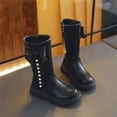 thumbnail image 4 of LvhaoGJOB Knee-High Boots for Kids Comfortable Fit Stylish Design knee-high boots kids knee-high boots All Season Footwear, 4 of 9