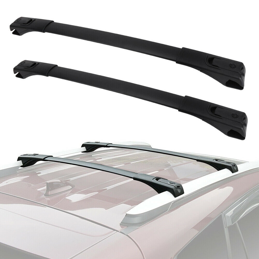 Buy Roof Cross Bars for 2013-2018 Toyota RAV4 , Black Roof Racks