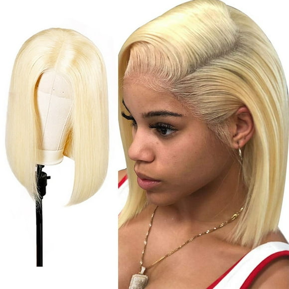 Awwp Wig Big Sale! Blonde Wig, Blonde Lace Front Wig Light Blonde Lace Front Wigs Human Hair Pullover Wig Pullover Toupee Multi-Color Wig