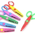 thumbnail image 4 of Roofei Preschool Training Scissors,6Pcs Children Safety Scissors Pre-School Training Scissors Safety Scissors Art Craft Scissors, 4 of 6