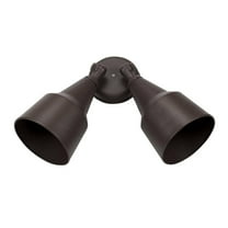 2-Light Bronze Outdoor Flood Light