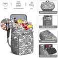 thumbnail image 3 of Retro Insulated Cooler Backpack - 20L Soft Cooler Bag, Tribal Patterns for Beach & Picnic, 3 of 6