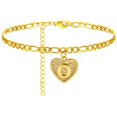 thumbnail image 1 of Initial Ankle Bracelets for Women Silver Anklet Gold Letter Anklet with Initials Gold Anklets for Women Initial Anklet Silver Anklets for Women Initial Jewelry, 1 of 7
