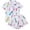 A-White204, variant on Women Pajama Sets Cute Heart Print Summer Short Sleeve Pj Sets Bottons Down Shirts With Shorts Cozy 2 Piece Nightwear Sets