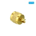 thumbnail image 3 of 1/4" SAE Service Access Valve Caps Refrigeration Service Valve Cap Valve Core Remover with Rubber Seal, 10 Pack, 3 of 5
