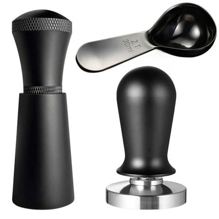

Symkmb Espresso Dispensing Tool - 58mm 304 Stainless Steel Spring-Loaded Coffee Tamper with Flat Base for 58mm Portable Filters