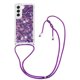 thumbnail image 3 of Funda FOXDOCK para Samsung Galaxy S22 con Cuerda Ajustable, Brillo Líquido, Protección Antigolpes y Lente – Ideal para Regalo, 3 of 6