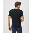 thumbnail image 5 of Hanes Perfect Flex Men's Tee, Black Crewneck Undershirt, 1-Pack XL, 5 of 9