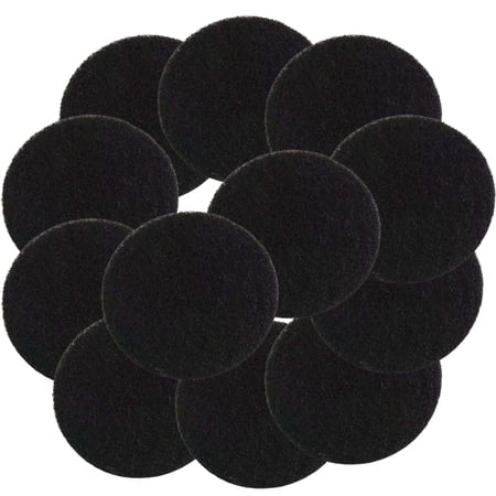 TropicAqua Charcoal Cat Litter Box Replacment Filter Compatible with Petmate Booda Dome Cat Litter Box Carbon Odor Filters (Pack of 12)