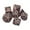 Copper, variant on 7Pcs Metal Polyhedral s, D4-D20 Die, D20 D12 D10 D% D8 D6 D4 Dragon Pattern for Party Favors, Entertainment, Board Game, Math Teaching, Bronze Sliver