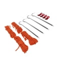 thumbnail image 4 of 4 Pcs de Cuerda Reflectante de con Bolsa de Almacenamiento Tensor Clip Artículos Accesorios Acuático Actividades, 4 of 8
