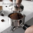 thumbnail image 3 of WAA 15 Bar Semi-auto Espresso Machine Built-in Burr Grinder Steam Milk Frother Stainless Steel Boiler,for Home Kitchen Apartment Counter Mini Coffee Bar, 3 of 8