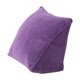 thumbnail image 2 of Cojín de espalda triangular de pana, desmontable y lavable, protección de cintura, almohada de cintura lisa, almohada de respaldo para oficina y coche, cojín de cintura, 2 of 4