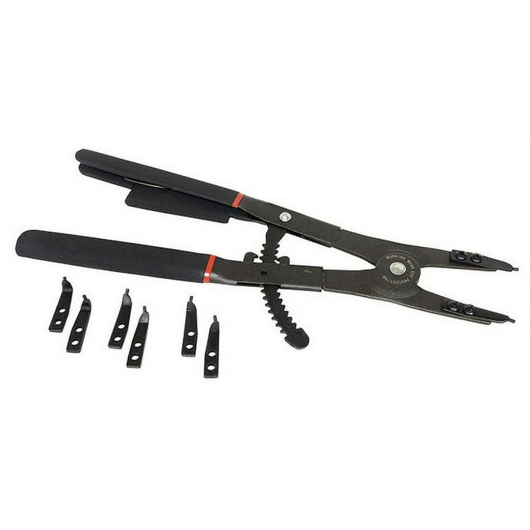 1PK Lisle 67980 External Snap Ring Ratchet Pliers 1 Pack Walmart