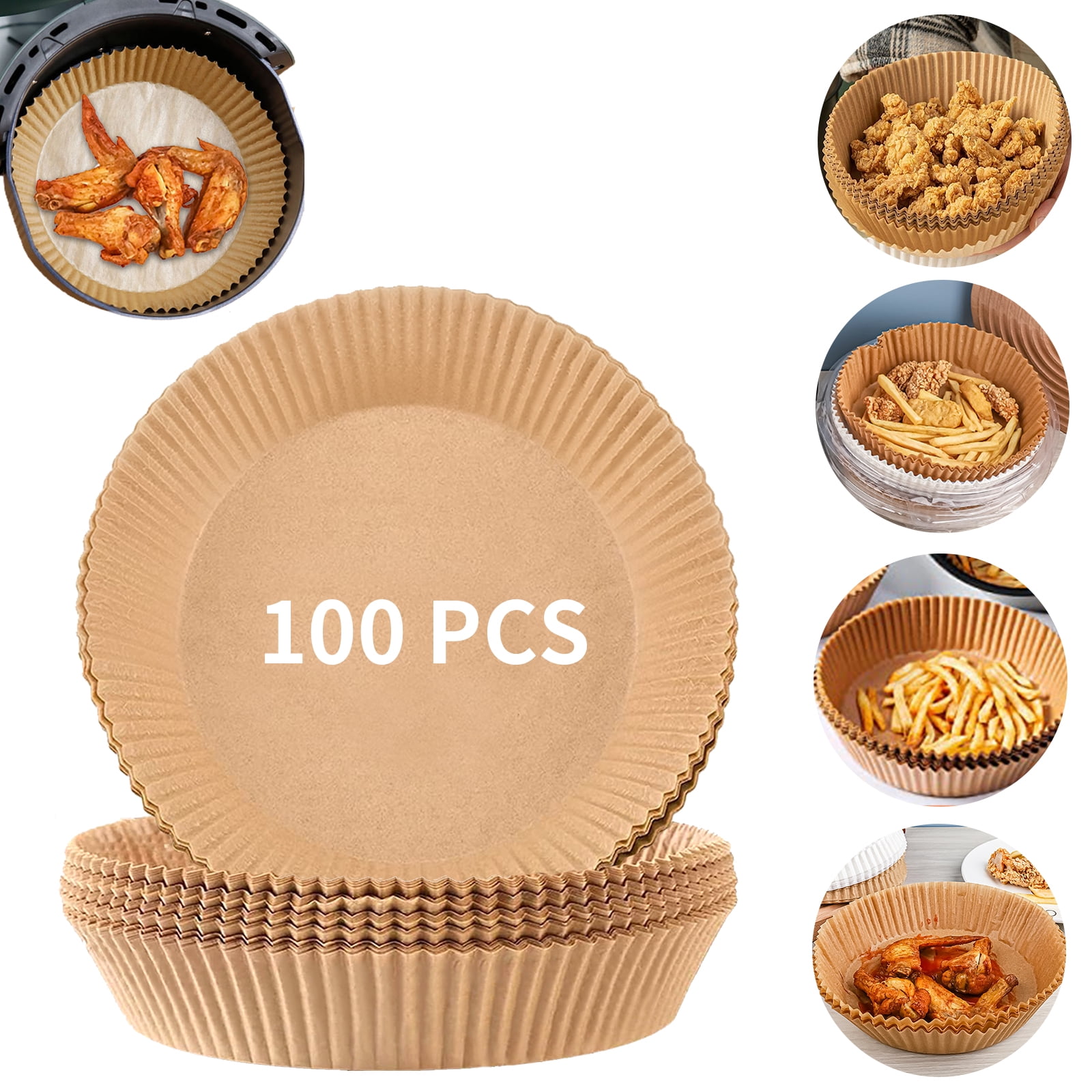 Air Fryer Parchment Paper Liners NonStick Liners Baking for OilProof
