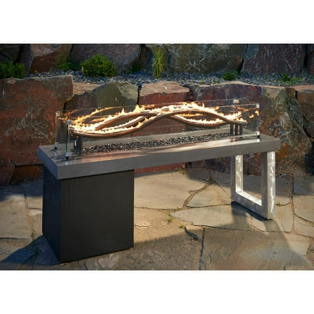 Outdoor Greatroom Glass Guard For Wave Fire Pit Walmart Com
