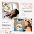 thumbnail image 3 of 1pcs ancient style rice paper Group fan Chinese style group fan suitable for parties, weddings, 3 of 5