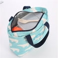 thumbnail image 3 of Bolsa de aislamiento portátil de lino de algodón de estilo nórdico bolsa de aislamiento de papel de aluminio almuerzo de estudiante con bolsa de arroz bolsa de hielo al por mayor, 3 of 5