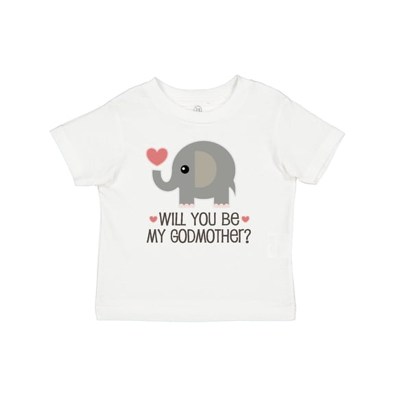 Inktastic Will You Be My Godmother Boys or Girls Baby T-Shirt