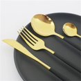 thumbnail image 3 of Cubiertos De Acero Inoxidable, Juego De Cubiertos Con Espejo, Juego De Cubiertos, Juego De Vajilla Resistente Y Duradero Advancent HA043256-02, 3 of 6