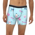 thumbnail image 2 of Lsque Sanrio Pattern Men's Performance Stretch Underwear, Athletic Long Leg Briefs，Moisture-Wicking-Medium, 2 of 6