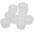 thumbnail image 4 of GOOHOCHY 10 recipientes de plástico transparente para guardar cuentas, para decoración de uñas, maquillaje, cosméticos y cremas de viaje., 4 of 8