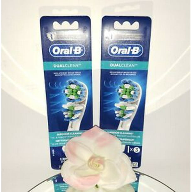 OralB Dual Clean Replacement Brush Heads Toothbrush Refills 6 Pack