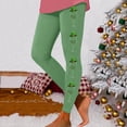 thumbnail image 1 of WILLBEST Leggings de Cintura Alta para Mujer, para Entrenamiento, Yoga, Suaves, Elásticos, con Estampado Navideño, Bloques de Color, Cómodos, para Fitness Y Running 2291 Extra Grande, 1 of 4