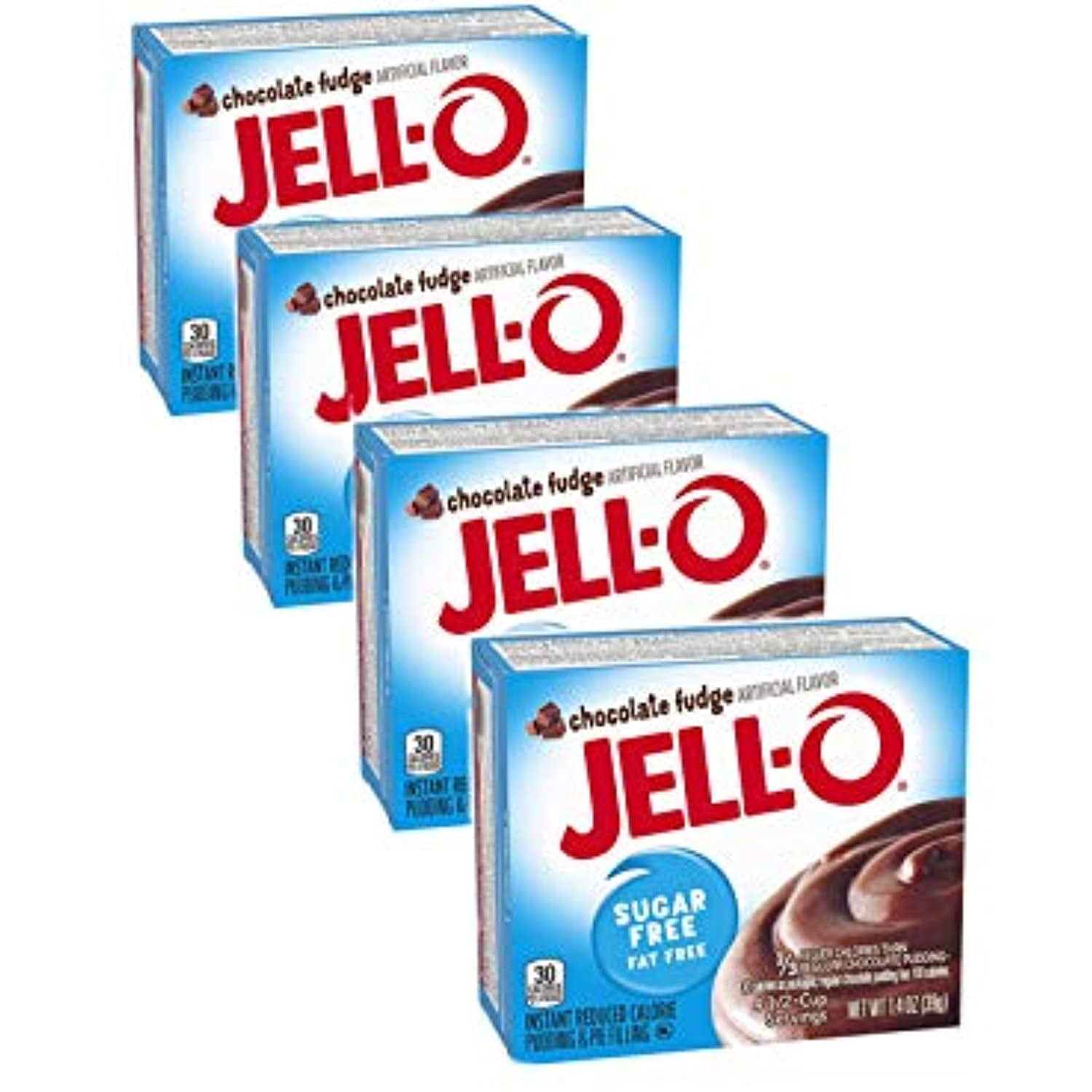 JellO Sugar Free Chocolate Fudge Instant Pudding & Pie Filling 1.4
