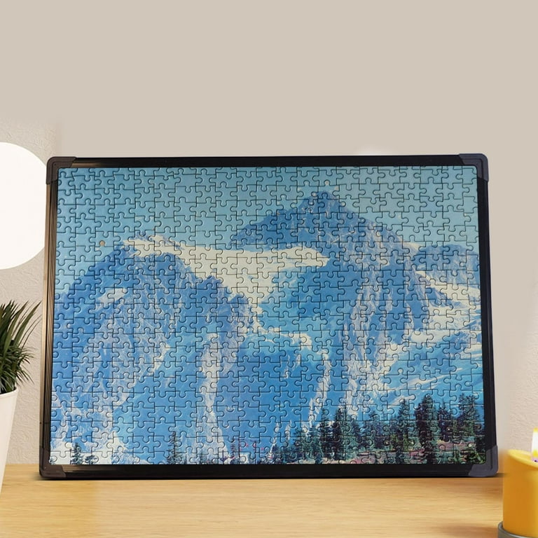 shamjina 19.69 Inch X 27.56 Inch Puzzle Frame, Minimalist Picture