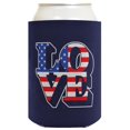 thumbnail image 4 of July 4th Party Favor Love America Pop Art Navy 6-Pack Can Drink Sleeves, 4 of 8