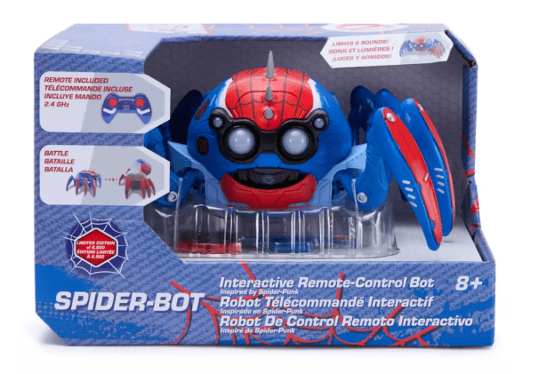 DISNEY Spider Punk Spider-Bot Interactive Remote Control Bot