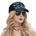 thumbnail image 5 of Naloa Lightning Adult adjustable Print Baseball Hat, Patchwork curved brim baseball capfor Men and Women, One Size, 5 of 5