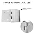 thumbnail image 2 of TAILTOSS  Professional Zinc Alloy Arc Hinge for Smooth Operation 4Pcs, 2 of 8