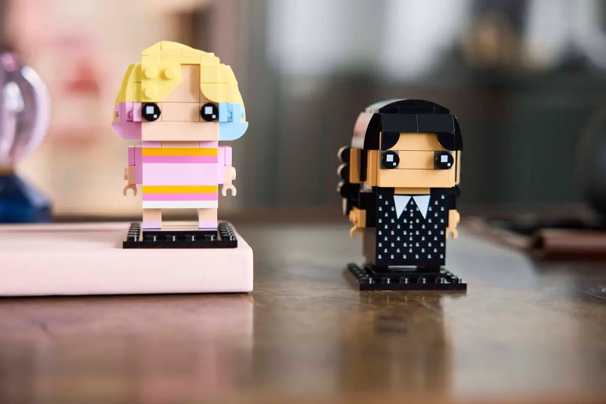 LEGO, Brickheadz 40750 Wednesday & Enid, 239pcs, Collectible