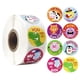 thumbnail image 1 of Animals Stickers Cute Words Reward Stickers for Teacher Encourage Student 1'' 500pcs/roll Round Reward Sticker for Kid heqiyong LED, 1 of 2