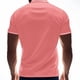 thumbnail image 3 of Blusa y camisa de manga corta con cuello vuelto para hombre, informal, lisa, de manga corta, con botones y cuello vuelto, de poliéster., 3 of 8