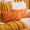 Orange, variant on Fall Decorations for Home,Fall Throw Pillow Covers 12"x20" Set of 2, Caramel Farmhouse Thanksgiving Pumpkin Pillows Decorative, Faux Fur Pillow Covers for Couch Bed Room (Beige)