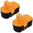 thumbnail image 2 of 2 Pack P100 Replacement for 18V Ryobi Battery Compatible with Ryobi 18V Battery Replace for P101 ABP1803 BPP1820 1322401 1400672 130224007 Battery Cordless Power Tools, 2 of 9