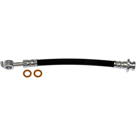 Dorman H621733 Rear Passenger Side Outer Brake Hydraulic Hose for Specific Nissan Models Fits select: 2011-2017 NISSAN JUKE, 2011-2019 NISSAN LEAF