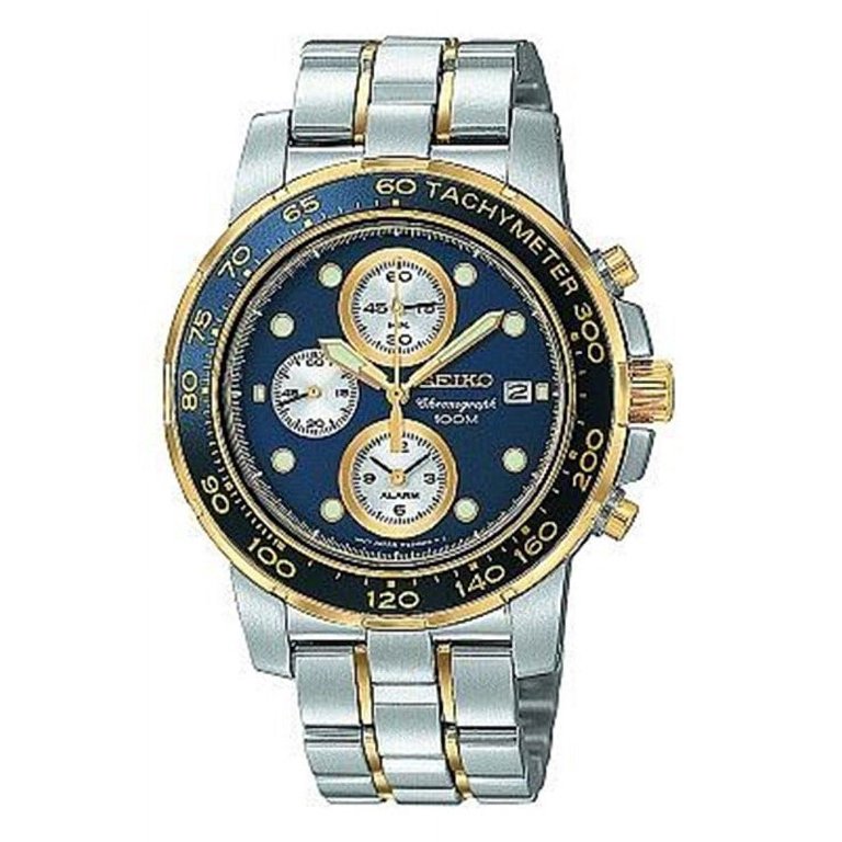 Seiko Men's Alarm Chronograph Watch SNAA64 - Walmart.com