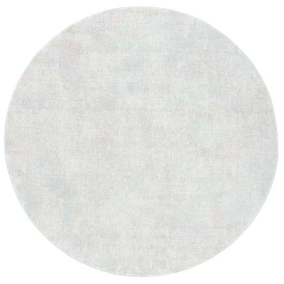 SAFAVIEH Sonoma Rowan Abstract Area Rug, Grey/Ivory, 6'7" x 6'7" Round