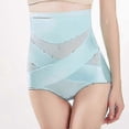 thumbnail image 1 of Pantalones moldeadores de abdominales de compresión cruzada para mujer, moldeador corporal adelgazante, control de abdomen, 1 of 4