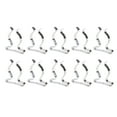 thumbnail image 2 of 10Pcs X Tool Spring Terry Clips Snap Shed Closed Heavy Duty Wall Mount Clips 38Mm, 2 of 9