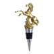 thumbnail image 1 of Tapón de botella de vino con forma de animal, hermético, a prueba de fugas, decoración universal, accesorios de zinc Tapón de caballo dorado, 1 of 9