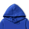 thumbnail image 6 of Ulanda Youth Hoodie Sweatshirt,Boys Girls Hooded,Hoodies for Teen Girls Fashion Fleece Pullover Tops Kids Clothes (Blue, 5-6 Years), 6 of 6