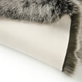 thumbnail image 3 of Phantoscope Green/White Faux Fur Area Rug, 3' x 5', 3 of 7