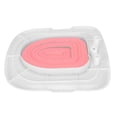 thumbnail image 3 of Entrenador de Inodoro para Gatos, Alta Capacidad de Carga, Bandeja Blanca con Soporte Interior Rosa, 3 of 9