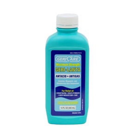 Antacid Geri-CareÂ® 400 mg - 40 mg Strength Oral Suspension 12 oz.
