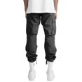 thumbnail image 5 of JoveMarine Mens Cargo Pants, Casual Loose Fit Straight Leg Multi Pocket, Everyday Utility Pants for Men,Black L, 5 of 8